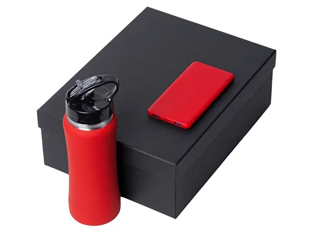 Подарочный набор «COLOR IT» с бутылкой для воды и повербанком, 5000 mAh фото 2
