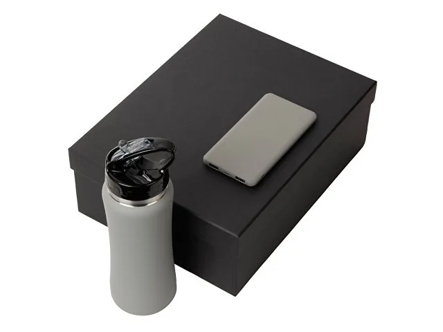 Подарочный набор «COLOR IT» с бутылкой для воды и повербанком, 5000 mAh фото 2