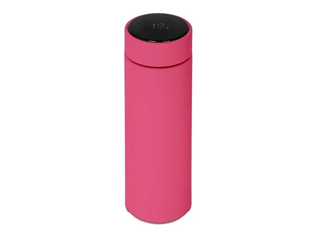Термос FAMILY MARK LED, индикатор, soft touch фото 4