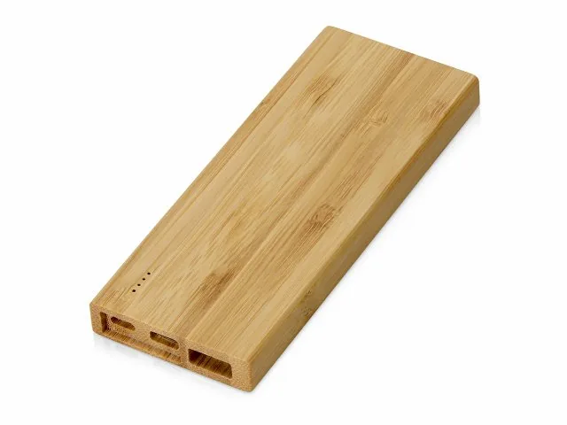 Подарочный набор с БЗУ и внешним аккумулятором «Bamboo Set» фото 3