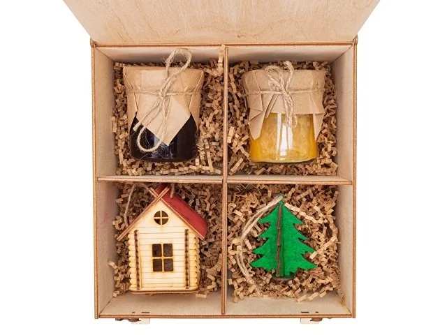 Подарочный набор «Decoration Deluxe» 2.0 с двумя видами варенья фото 3