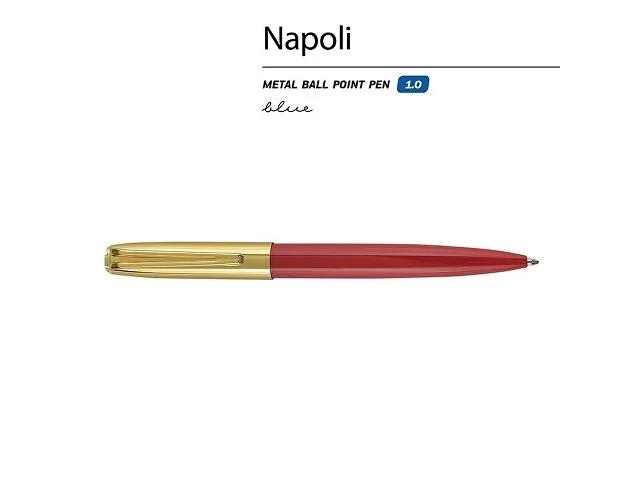 Ручка металлическая шариковая «Napoli» фото 2