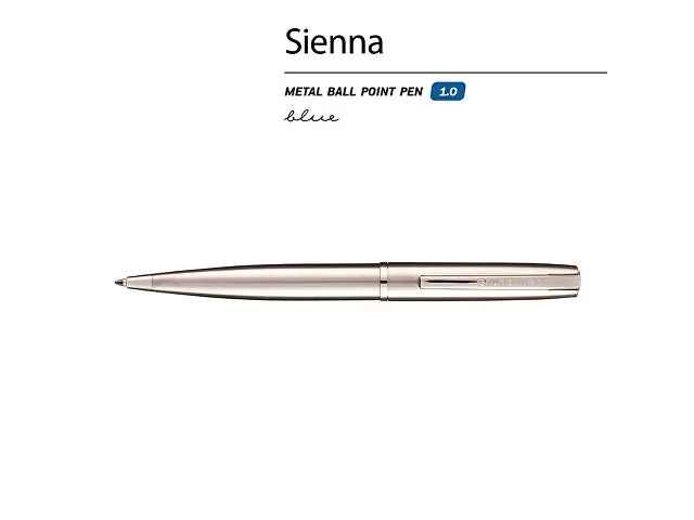 Ручка металлическая шариковая «Sienna» фото 2