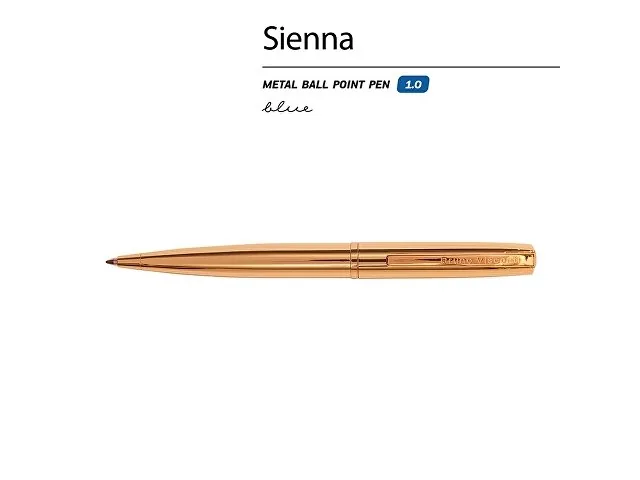 Ручка металлическая шариковая «Sienna» фото 2