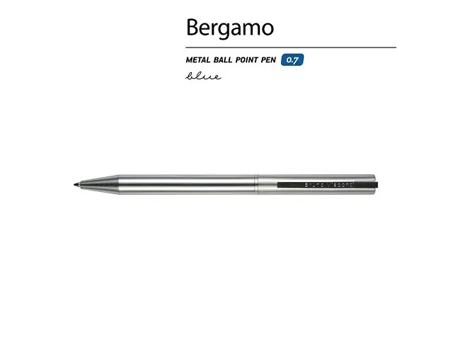 Ручка металлическая шариковая «Bergamo» фото 2