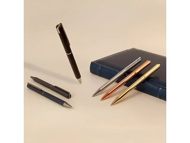 Ручка металлическая шариковая «Bergamo» фото 8