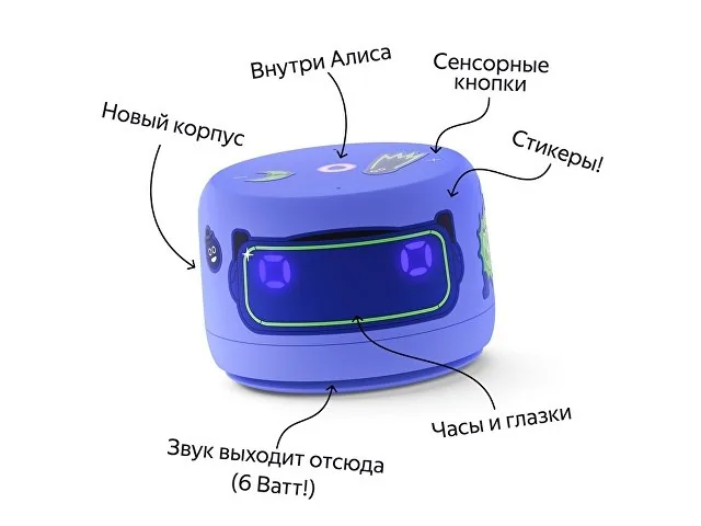 Умная колонка ЯНДЕКС Станция Лайт 2 с Алисой на YaGPT, 6 Вт фото 5