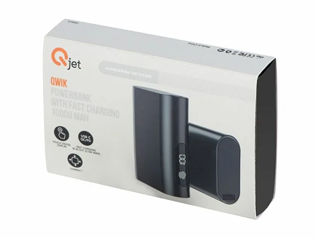 Внешний аккумулятор с быстрой зарядкой QC/PD «Qwik», 10000 мАч фото 8