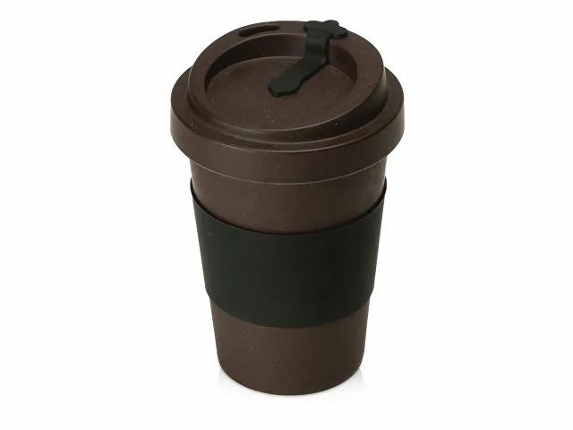 Стакан из кофе с силиконовой манжетой «Latte» фото 2