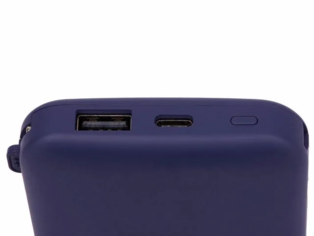 Внешний беспроводной аккумулятор с подсветкой лого «Astro», soft-touch, 10000 mAh фото 7