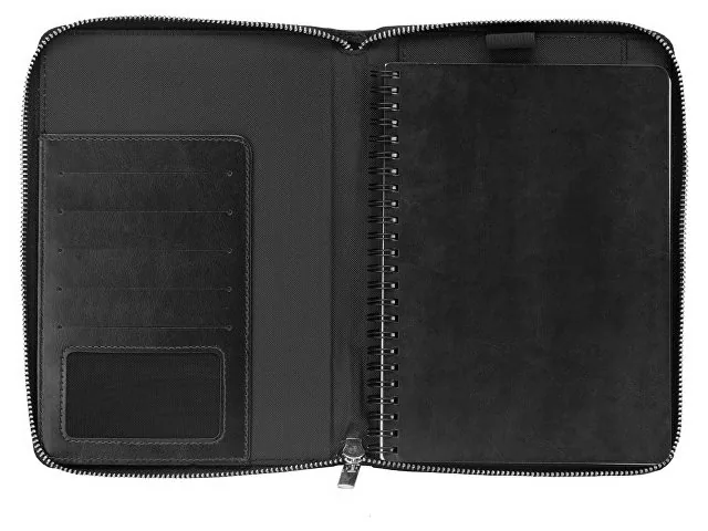 Бизнес-блокнот на молнии А5 «Fabrizio» с RFID защитой фото 7