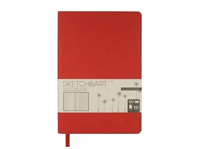 Скетчбук А5 «Sketch & Art» 100 г/м2, soft-touch фото 2