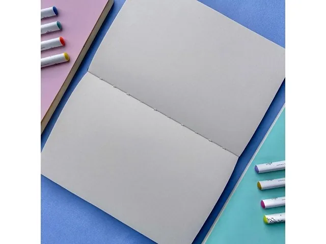 Скетчбук А5 «Sketch & Art» 100 г/м2, soft-touch фото 5