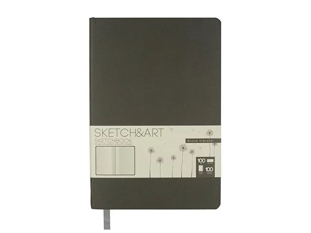 Скетчбук А5 «Sketch & Art» 100 г/м2, soft-touch фото 2