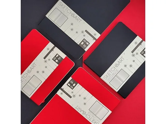 Скетчбук А5 «Sketch & Art» 100 г/м2, soft-touch фото 7