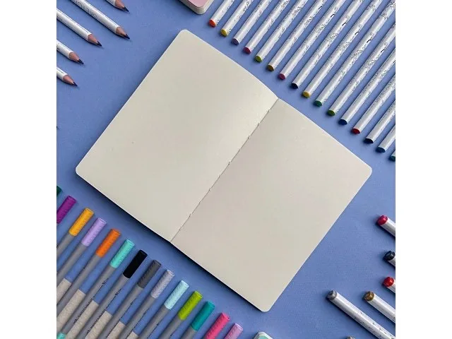 Скетчбук А5 «Sketch & Art» 100 г/м2, soft-touch фото 5