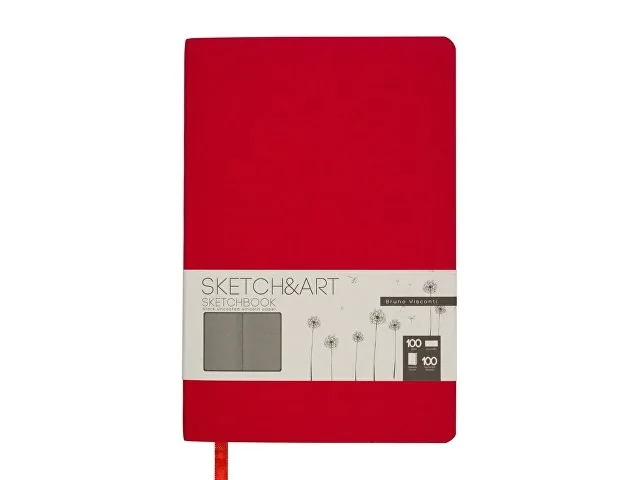 Скетчбук А5 «Sketch & Art» 100 г/м2, soft-touch фото 2