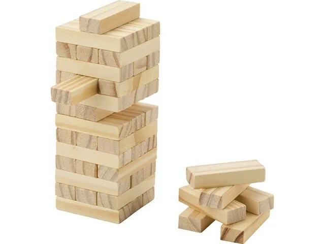 Деревянная игра «Jumble», натуральный фото 2