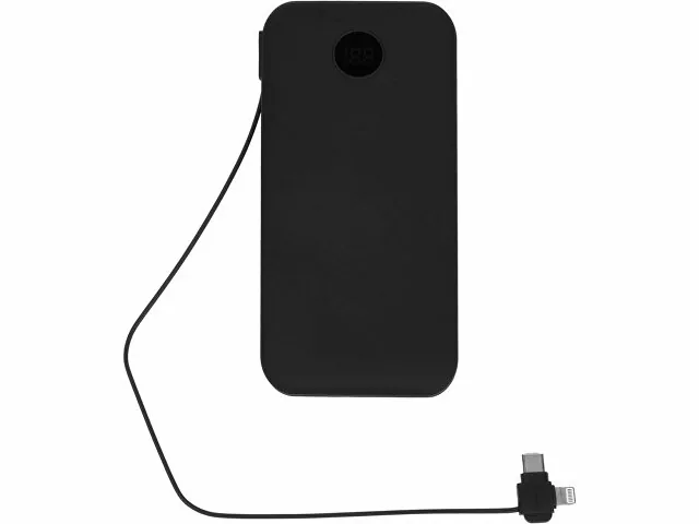 Внешний аккумулятор с подсветкой лого «Astro», soft-touch, 10000 mAh фото 3