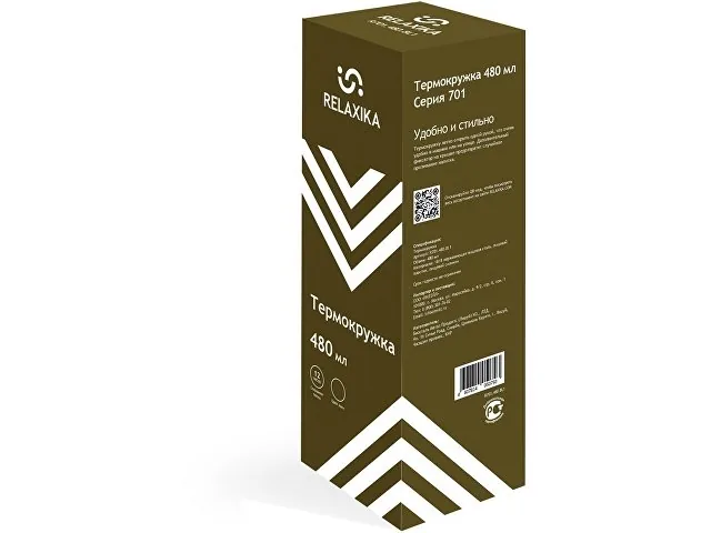 Термос Relaxika «701», 480 мл фото 17