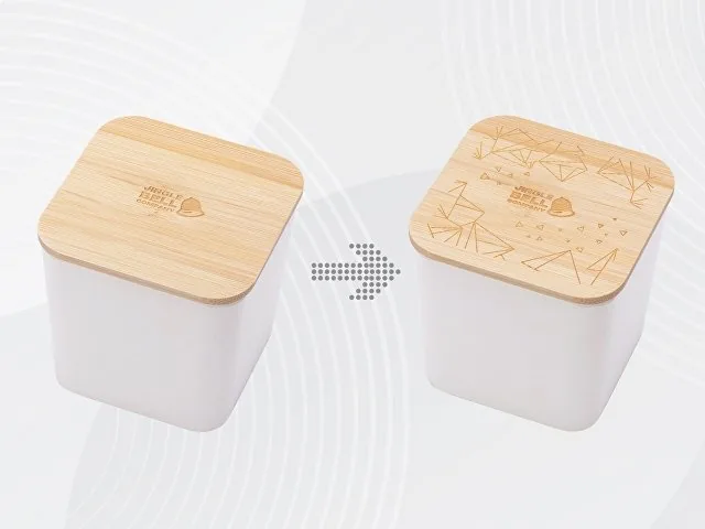Eмкость для хранения «Flake» с гравировкой