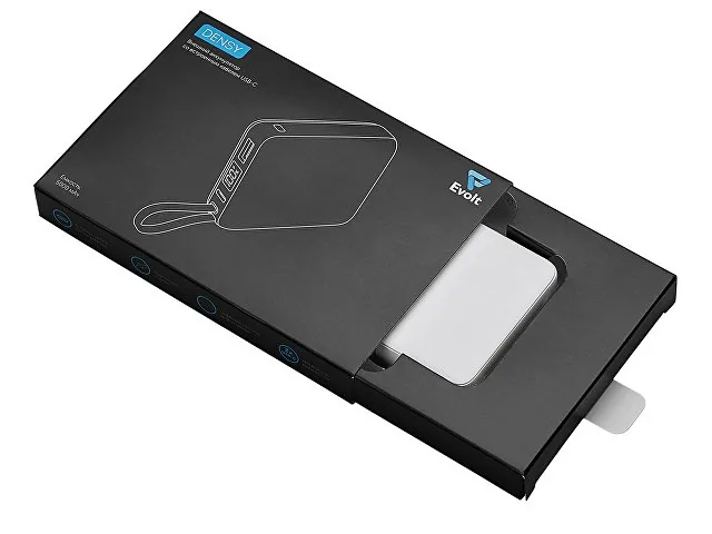 Внешний аккумулятор со встроенным кабелем USB-C «Дэнси», 5000 мАч фото 5
