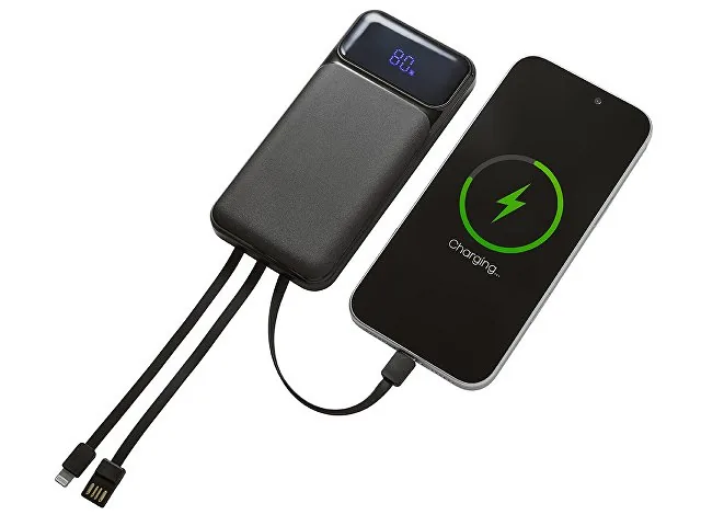 Подарочный набор «Tesla» с блокнотом А5, ручкой и пауэрбенком на 10 000 mAh фото 17