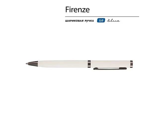 Ручка металлическая шариковая «Firenze», софт-тач фото 2