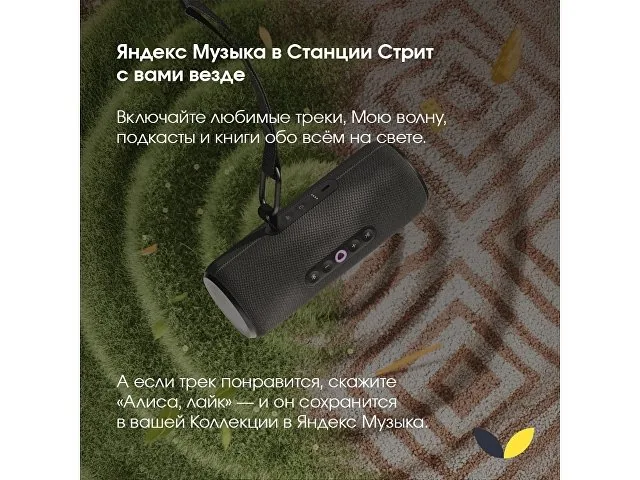 Умная колонка ЯНДЕКС Станция Стрит с Алисой фото 10