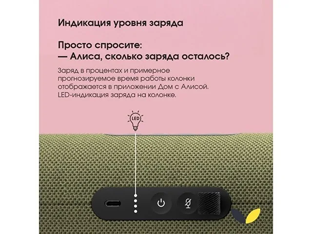 Умная колонка ЯНДЕКС Станция Стрит с Алисой фото 3