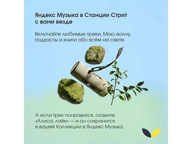 Умная колонка ЯНДЕКС Станция Стрит с Алисой фото 10