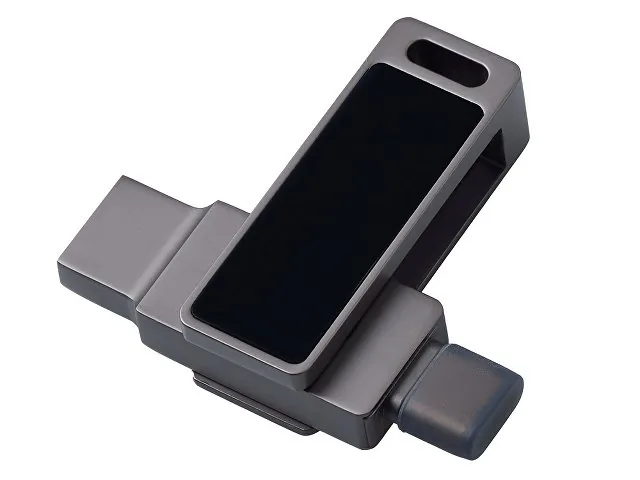 USB3.0/ Type-C флешка 2в1 на 32 ГБ «Спинлайт» с подсветкой фото 2