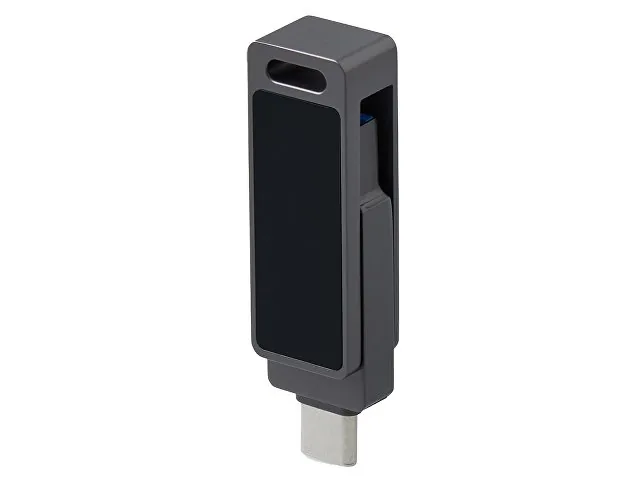 USB3.0/ Type-C флешка 2в1 на 32 ГБ «Спинлайт» с подсветкой фото 5