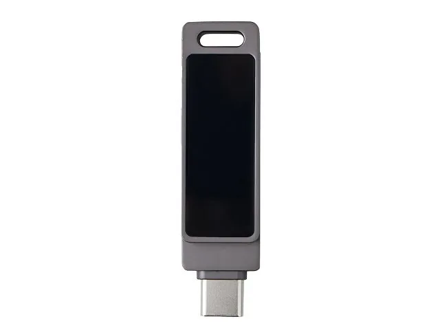 USB3.0/ Type-C флешка 2в1 на 32 ГБ «Спинлайт» с подсветкой фото 6