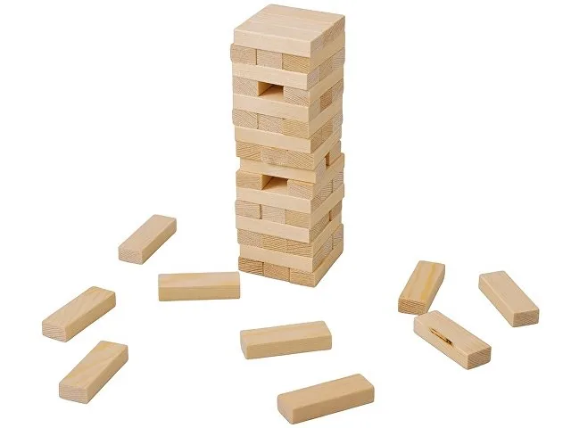 Настольная игра из дерева «Башня» в деревянной коробке  фото 3
