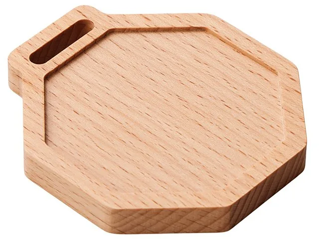 Медаль из бука «Octagon» фото 4