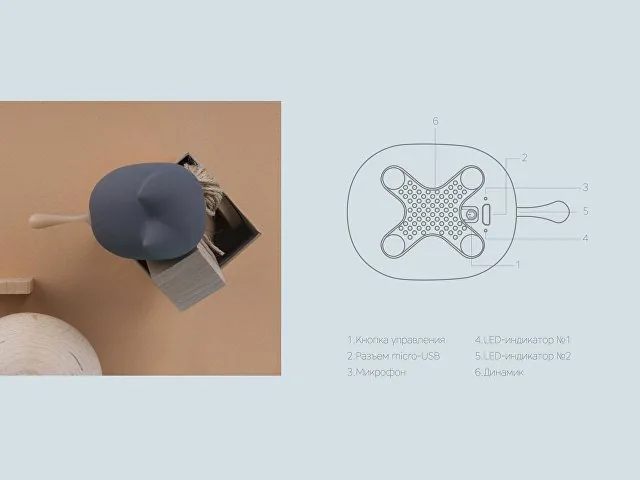 Портативная колонка «Mysound Tito 2C» фото 10