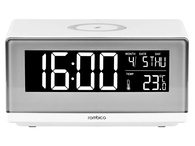 Часы с беспроводным зарядным устройством «Timebox 2» фото 2