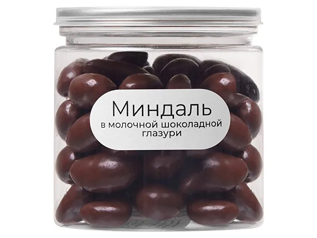 Миндаль в молочной шоколадной глазури «Glazura», 140 гр фото 2