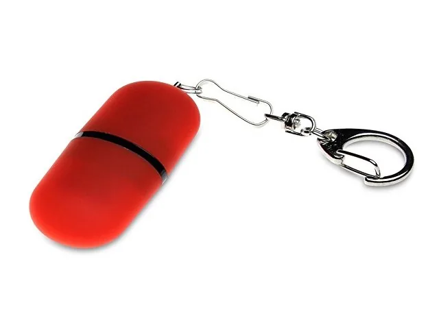 USB 2.0- флешка «Goutte Soft-touch» на 512 Мбайт каплевидной формы