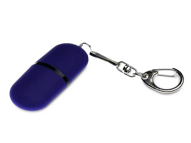 USB 2.0- флешка «Goutte Soft-touch» на 8 Гб каплевидной формы