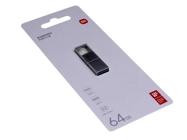 USB 3.0-флешка на 64 Гб с разъемами USB-A и Type-C фото 9