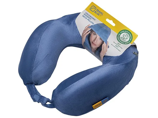 Подушка для путешествий с капюшоном «Hooded Tranquility Pillow» фото 4