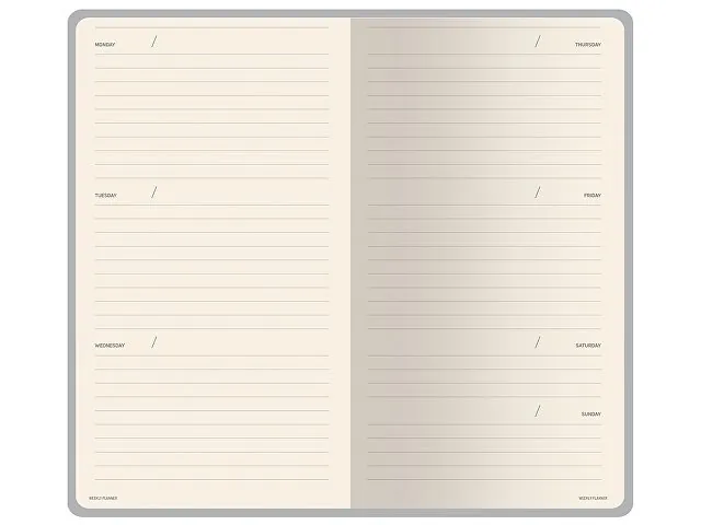 Еженедельник недатированный А6 «Total beige» фото 6