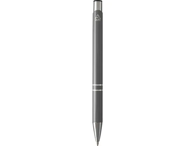 Ручка шариковая из переработанного алюминия «Moneta» фото 2