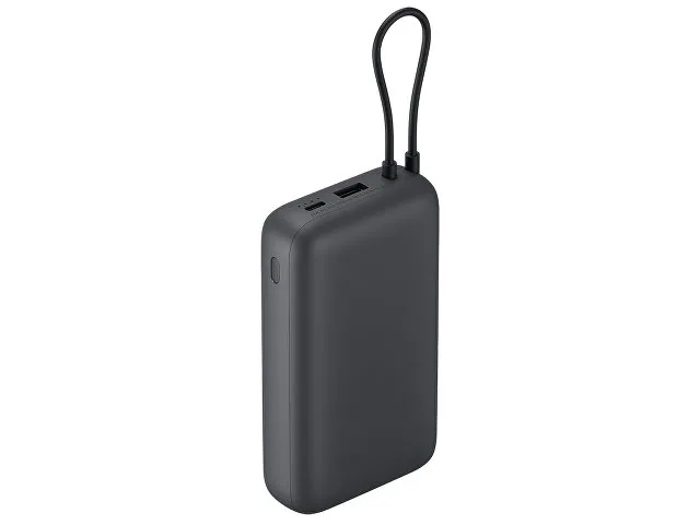 Внешний аккумулятор с встроенным кабелем Xiaomi Power Bank (Integrated Cable), 20000 мАч фото 2