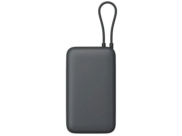 Внешний аккумулятор с встроенным кабелем Xiaomi Power Bank (Integrated Cable), 20000 мАч фото 4