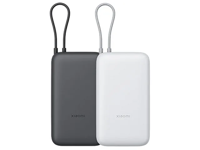 Внешний аккумулятор с встроенным кабелем Xiaomi Power Bank (Integrated Cable), 20000 мАч фото 5