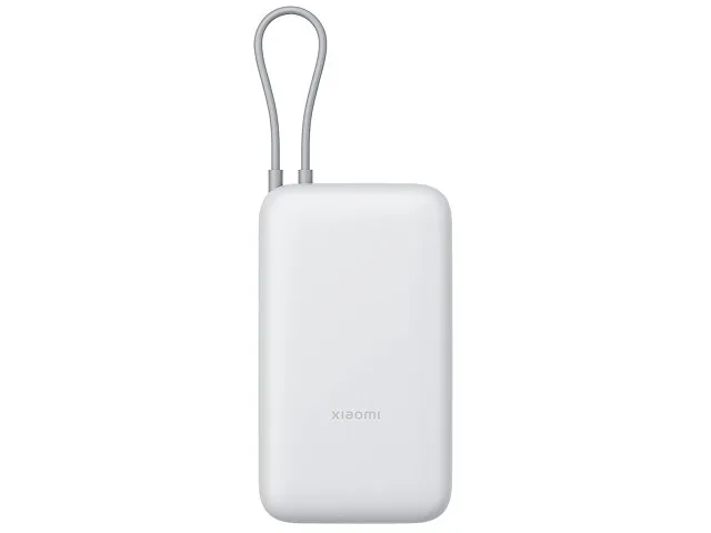 Внешний аккумулятор с встроенным кабелем Xiaomi Power Bank (Integrated Cable), 20000 мАч фото 3