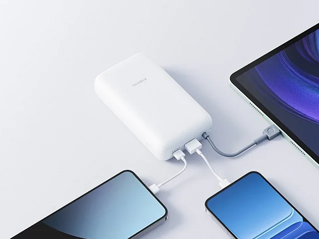 Внешний аккумулятор с встроенным кабелем Xiaomi Power Bank (Integrated Cable), 20000 мАч фото 8